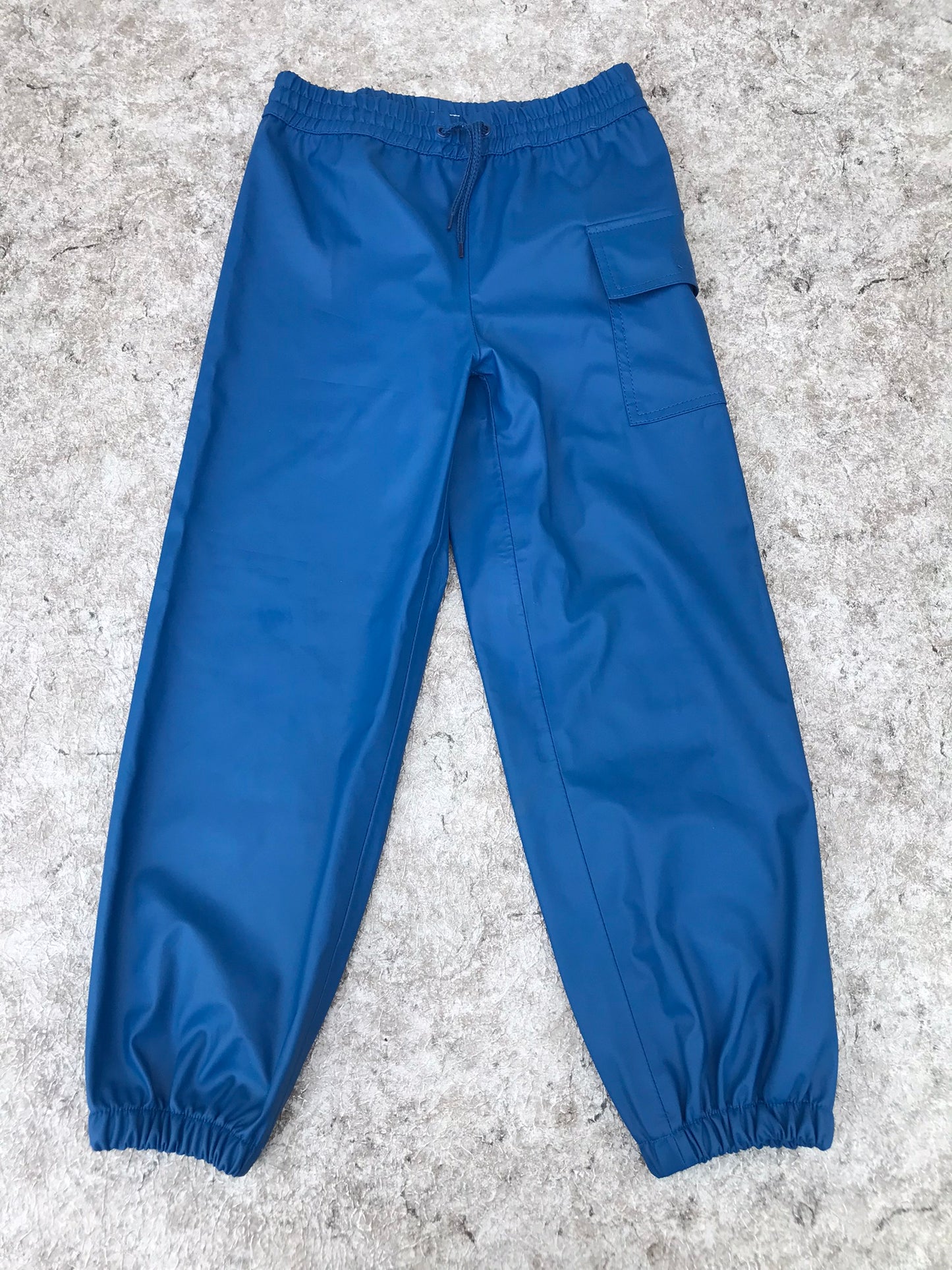 Rain Pants Child Size 6 Hatley Denim Blue Waterproof Excellent