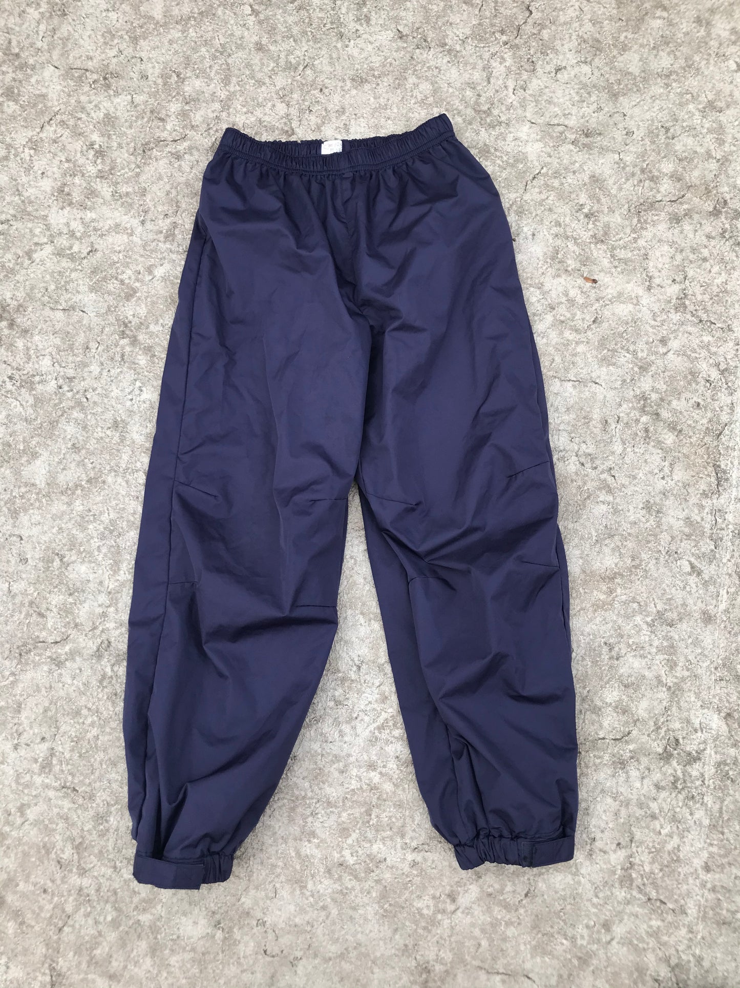 Rain Pants Child Size 7-8 Child Place Marine Blue Lined Inside JP 5596