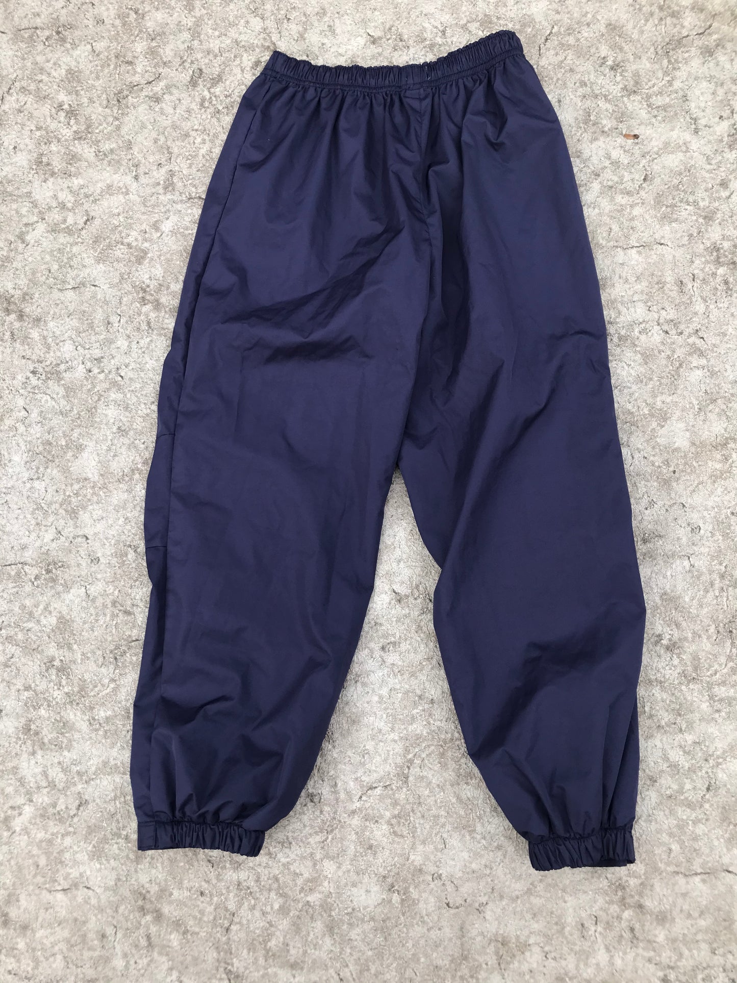 Rain Pants Child Size 7-8 Child Place Marine Blue Lined Inside JP 5596