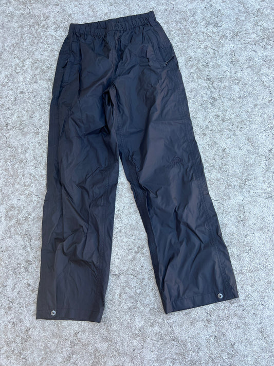 Rain Pants Ladies Size Small McKinnley Black Excellent