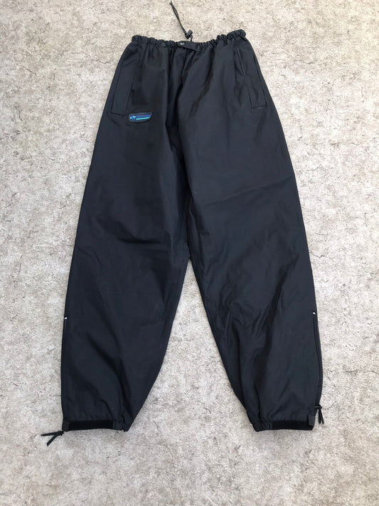 Rain Pants Men's Size XX Large Wetskins Black Waterproof Excellent