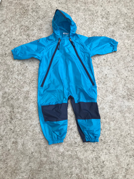 Rain Suit Child Size 2 Muddy Buddy Tuffo Pants Coat Blue New Demo Model