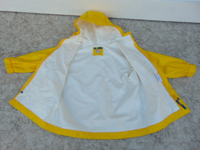 Rain Coat Child Size 3 MEC Yellow Waterproof Excellent
