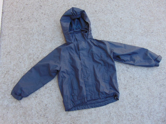 Rain Coat Child Size 5-6 TressPass Waterproof Tapped Seams Grey Excellent As New.