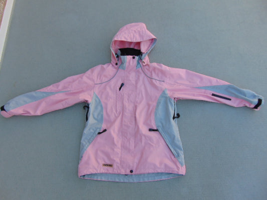 Rain Coat Ladies Size Medium Viking Creekside Pink Grey