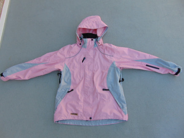 Rain Coat Ladies Size Medium Viking Creekside Pink Grey