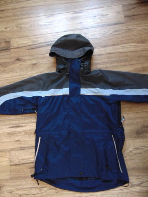 Rain Coat Ladies Size Small Viking Waterproof Grey Blue Black