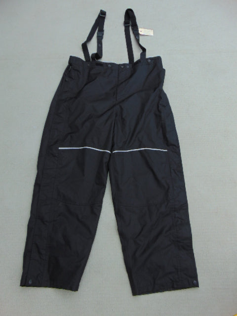 Rain Pants Men's Size Medium Viking Black With Full Zippers Up Sides Waterproof Great Motorcycles and Bikes
