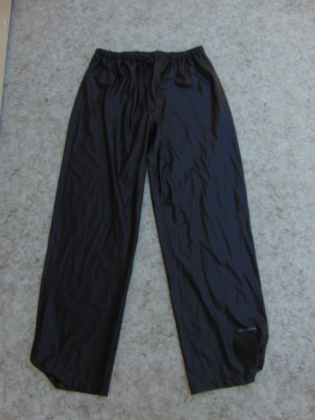 Rain Pants Men's Size X Large Helly Hansen Waterproof Black Mint Condition