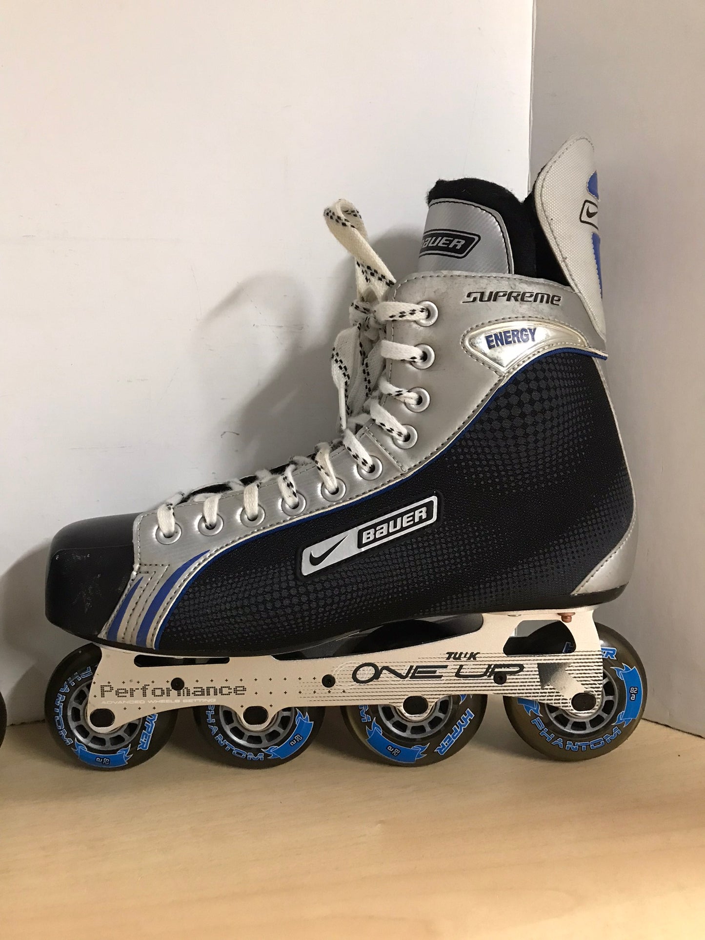 Hockey Roller Hockey Skates Men's Size 12.5 Shoe Size Bauer Supreme As New