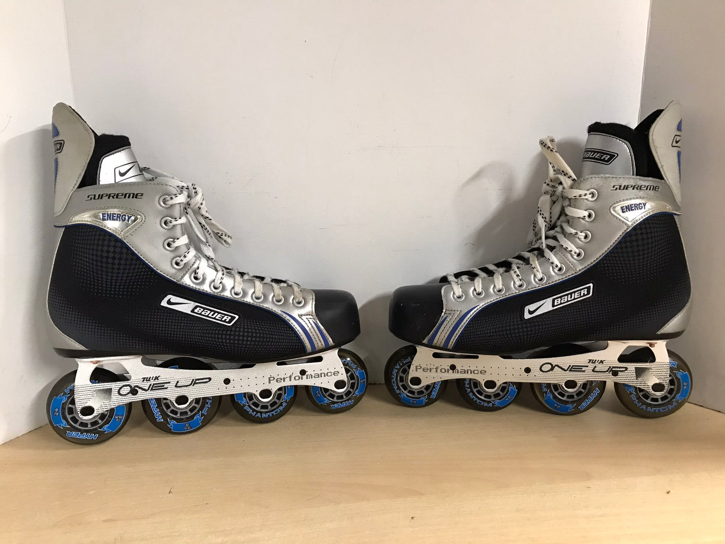 Hockey Roller Hockey Skates Men's Size 12.5 Shoe Size Bauer Supreme As New