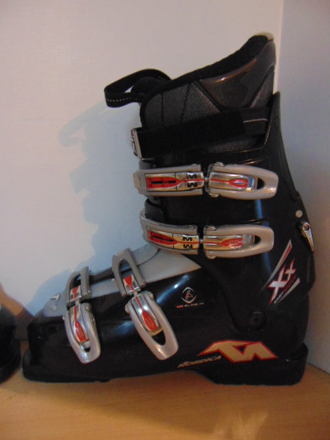 Ski Boots Mondo Size 28.5 Men's Size 10.5  325 mm Nordica XX Move Black Grey Red Excellent