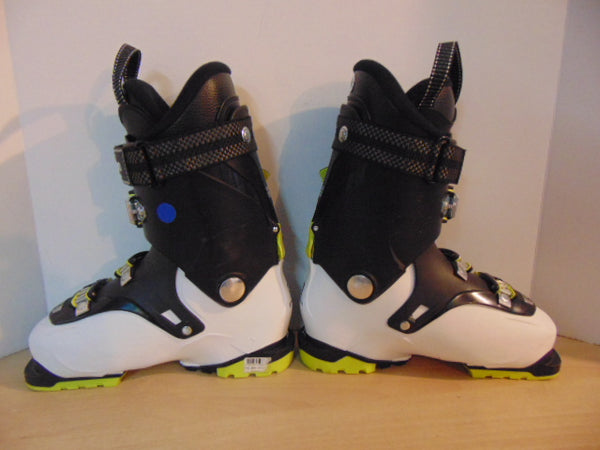 Ski Boots Mondo Size 24.5 Men's Size 6.5 Ladies size 7.5 288 mm Salomon Quest 70T Access White Black Lime As New