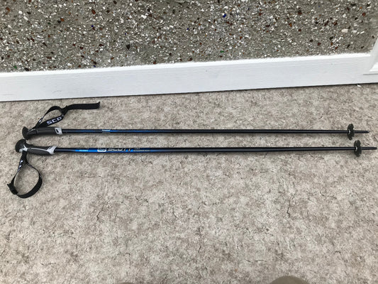 Ski Poles Adult Size 50 inch Scott Series 3 Aluminum Blue Black Outstanding Rubber Handles New Demo Model