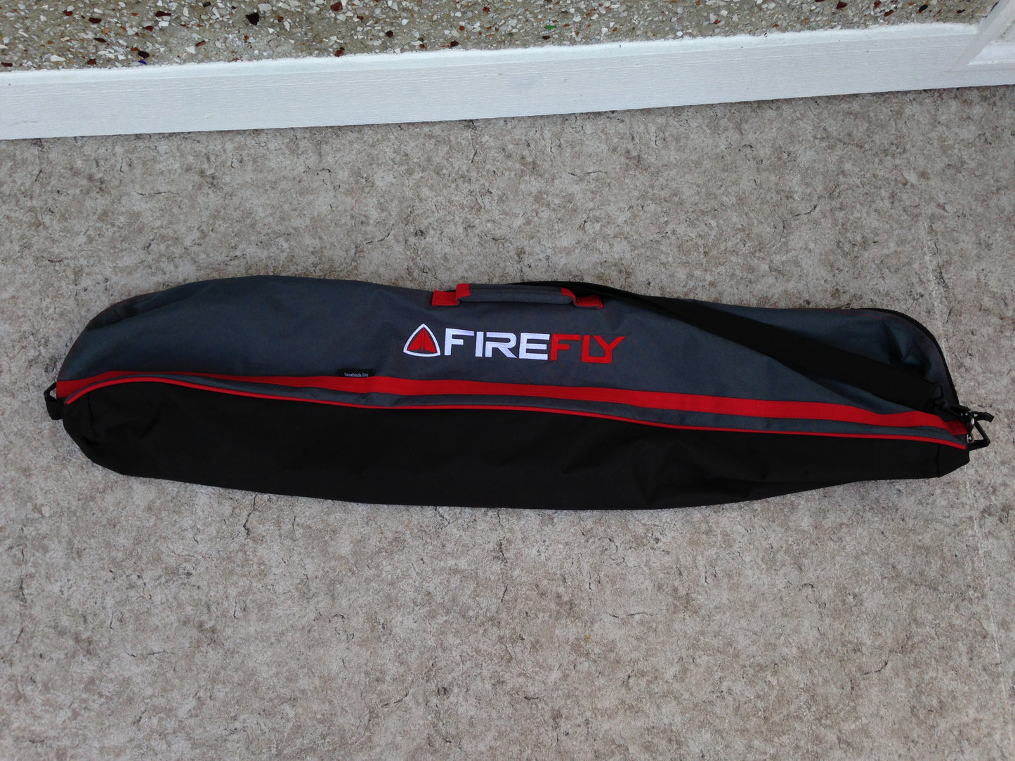 Ski Bag Child Size Firefly Fits Up To 110 cm Black Grey Red As New