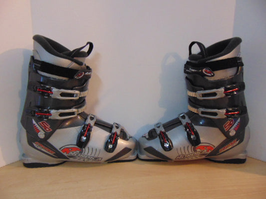 Ski Boots Mondo Size 29.5 Men's Size 11.5 335 mm Nordica Cruise Grey Black Excellent