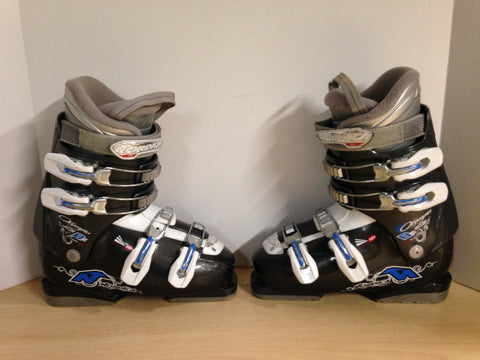Ski Boots Mondo Size 24.0 Ladies 7 285 mm Nordica Grey Blue