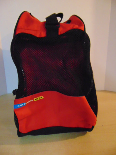 Ski Boot Bag Adult Size Salomon Red Black Excellent
