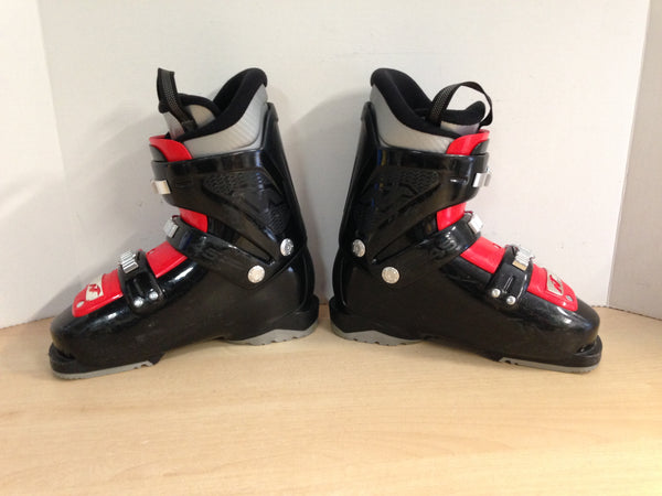 Ski Boots Mondo Size 22.0 - 23.5 Child Size 4-5 mm 275 Noridca FireArrow Red Black Excellent