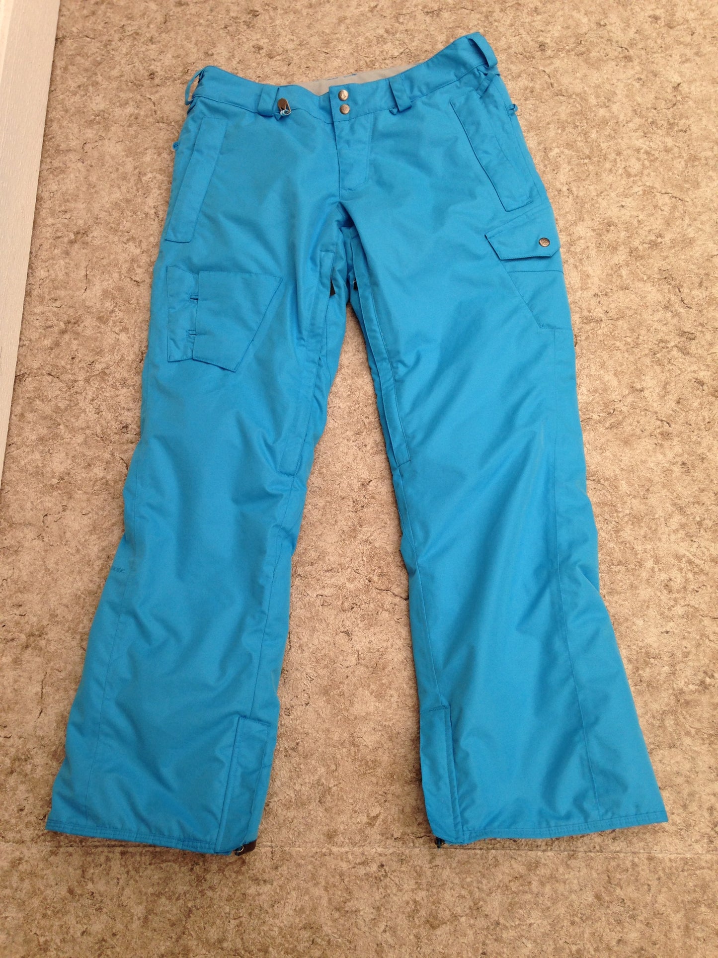 Snow Pants Men's Size Large Volcom Ocean Blue Insulated Snowboarding New Demo Model