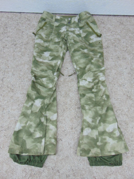 Snow Pants Ladies Size Small Burton Green Sage Snowboarding  New Demo Model