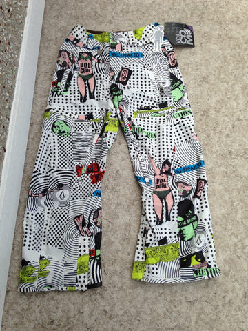 Snow Pants Men's Size X Small Volcom Snowboarding New With Tags Fun