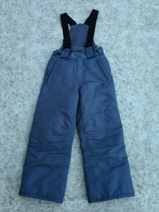 Snow Pants Child Size 6X Hot Paws  Grey With Removeable Straps New Demo Model