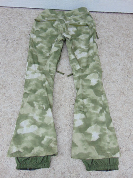 Snow Pants Ladies Size Small Burton Green Sage Snowboarding  New Demo Model