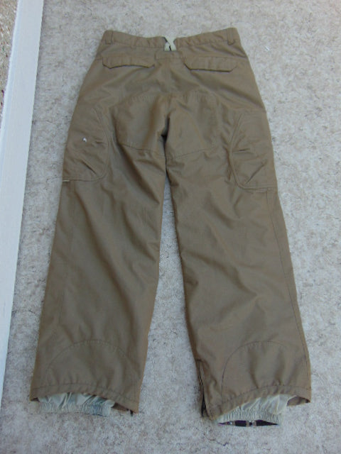 Snow Pants Men's Size X Large Ripzone Tan Minor Wear On Cuffs Snowboarding