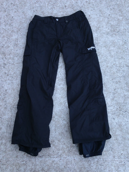 Snow Pants Ladies Size Small Burton Black Snowboarding Excellent