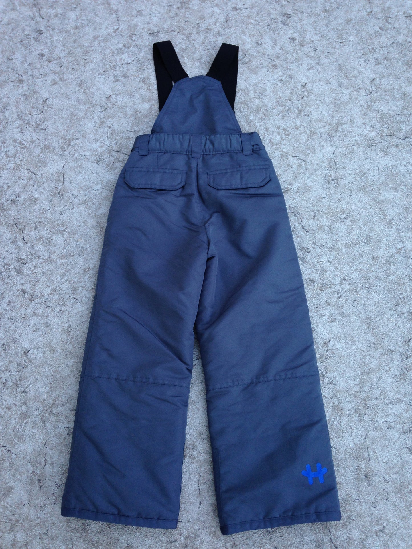 Snow Pants Child Size 6X Hot Paws  Grey With Removeable Straps New Demo Model