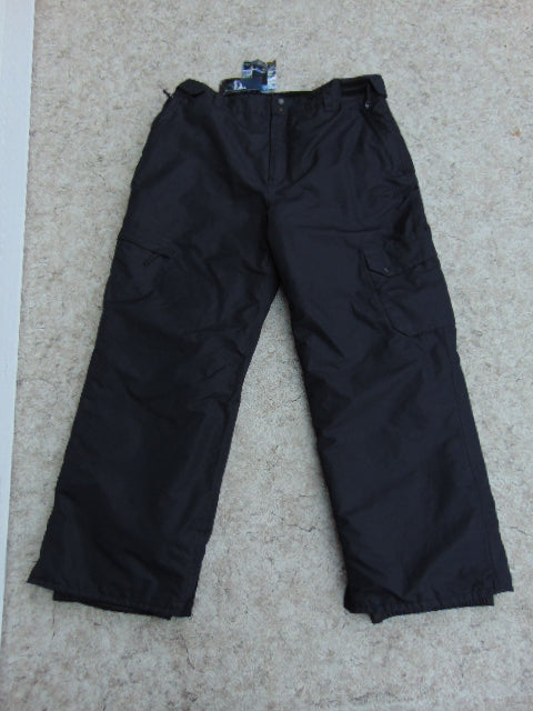 Snow Pants Men's Size XX Large Active Black Snowboarding New With Tags