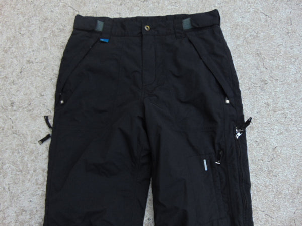 Snow Pants Men's Size Medium Orage Snowboarding Black Fantastic Quality