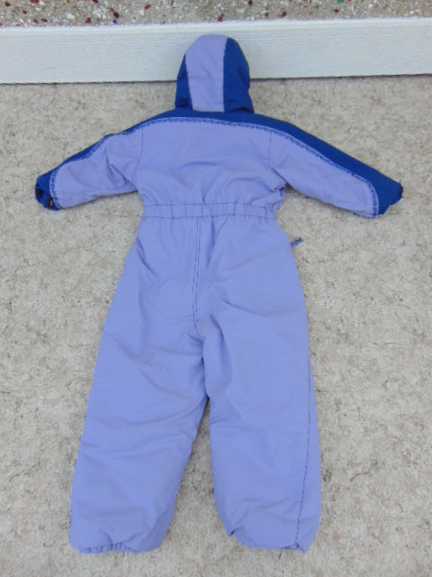 Snowsuit Child Size 4 REI Snow Gear 1 pc Purple Fleece Lined Made For The Cold and Snow