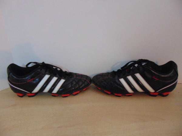 Soccer Shoes Cleats Men's Size 7.5 Adidas Heritage Black White Red