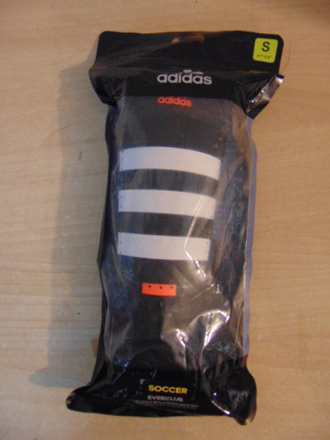 Soccer Shin Pad Child Size Small 4-6 Adidas Black Orange New
