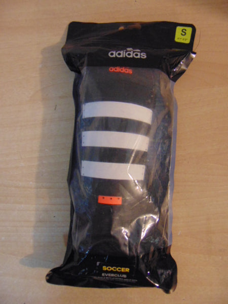 Soccer Shin Pad Child Size Small 4-6 Adidas Black Orange New