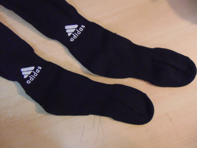 Soccer Socks Men's Size Large Adidas Black White New Without Package