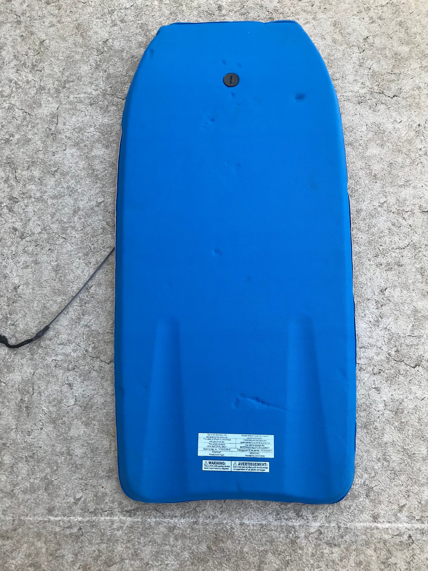 Surf Bodyboard Skim Boogie Board Body Glove Purple Red Blue With Tow Rope 42 x 20 inch
