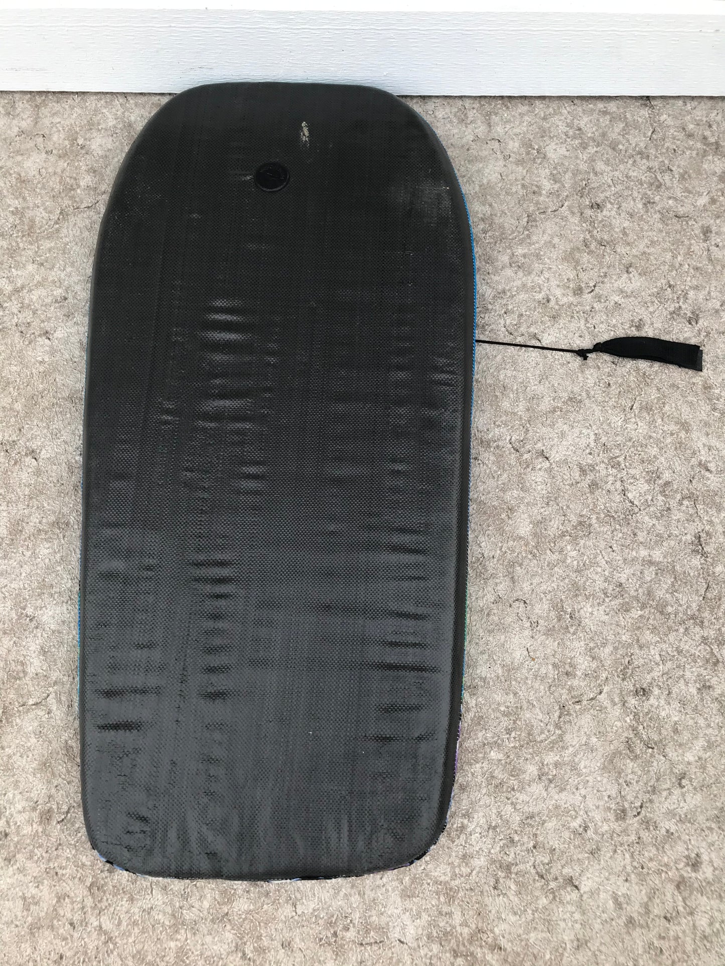Surf Bodyboard Skim Boogie Board Blue With Tow Rope 40 x 20 inch
