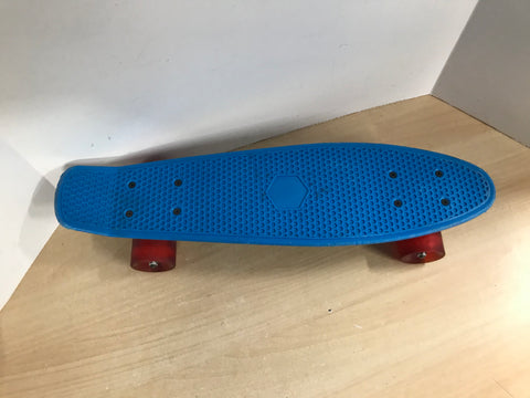 SkateBoard Penny Style Blue Rubber Wheels 22 inch
