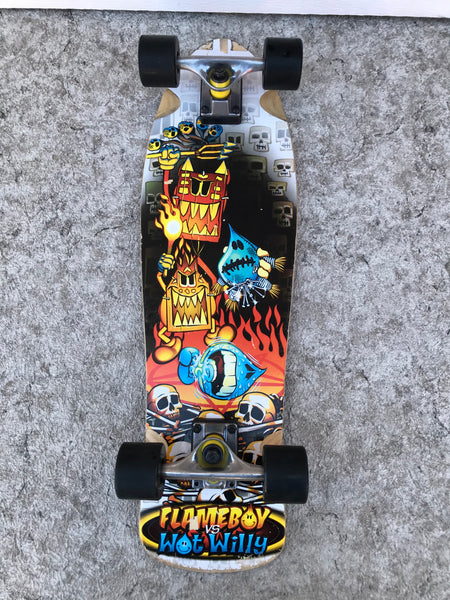 Skateboard 28 inch Wood Base Rubber Tires