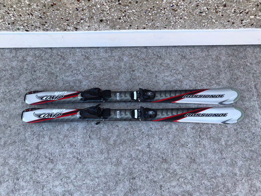 Ski 120 Rossignol Comp Silver Red Parabolic With Bindings