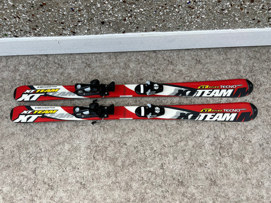Ski 120 Tecno Pro X Team Red White Parabolic With Bindings Excellent