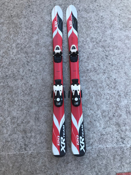 Ski 120 Tecno XRTeam Red White Grey Parabolic With Bindings