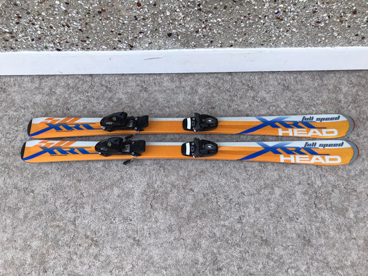 Ski 125 Head Orange Silver Parabolic With Bindings