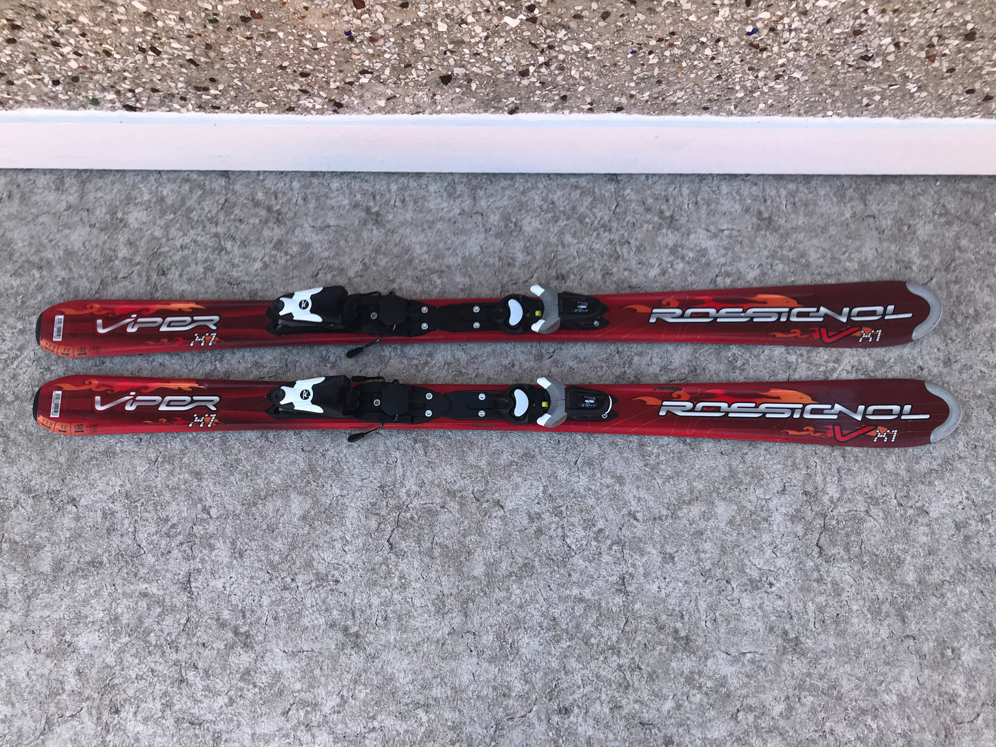 Ski 130 Rossignol Viper Red Parabolic With Bindings