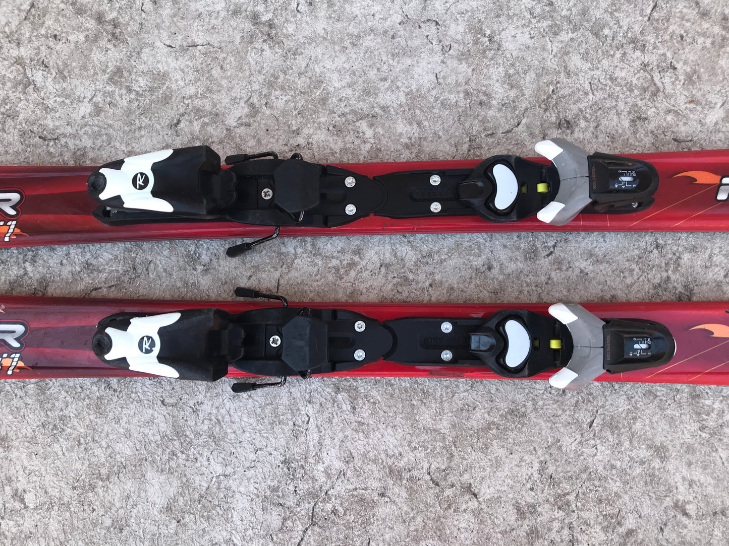 Ski 130 Rossignol Viper Red Parabolic With Bindings