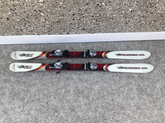 Ski 138 Rossignol Bandid Black Red White With Bindings