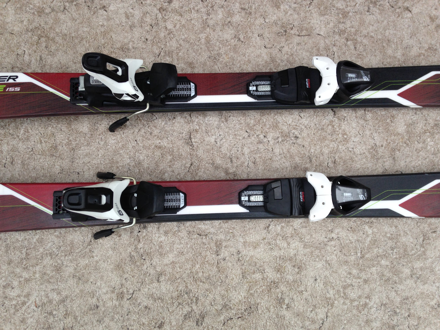 Ski 155 Fischer Fuse Parabolic Red Black New Demo Model
